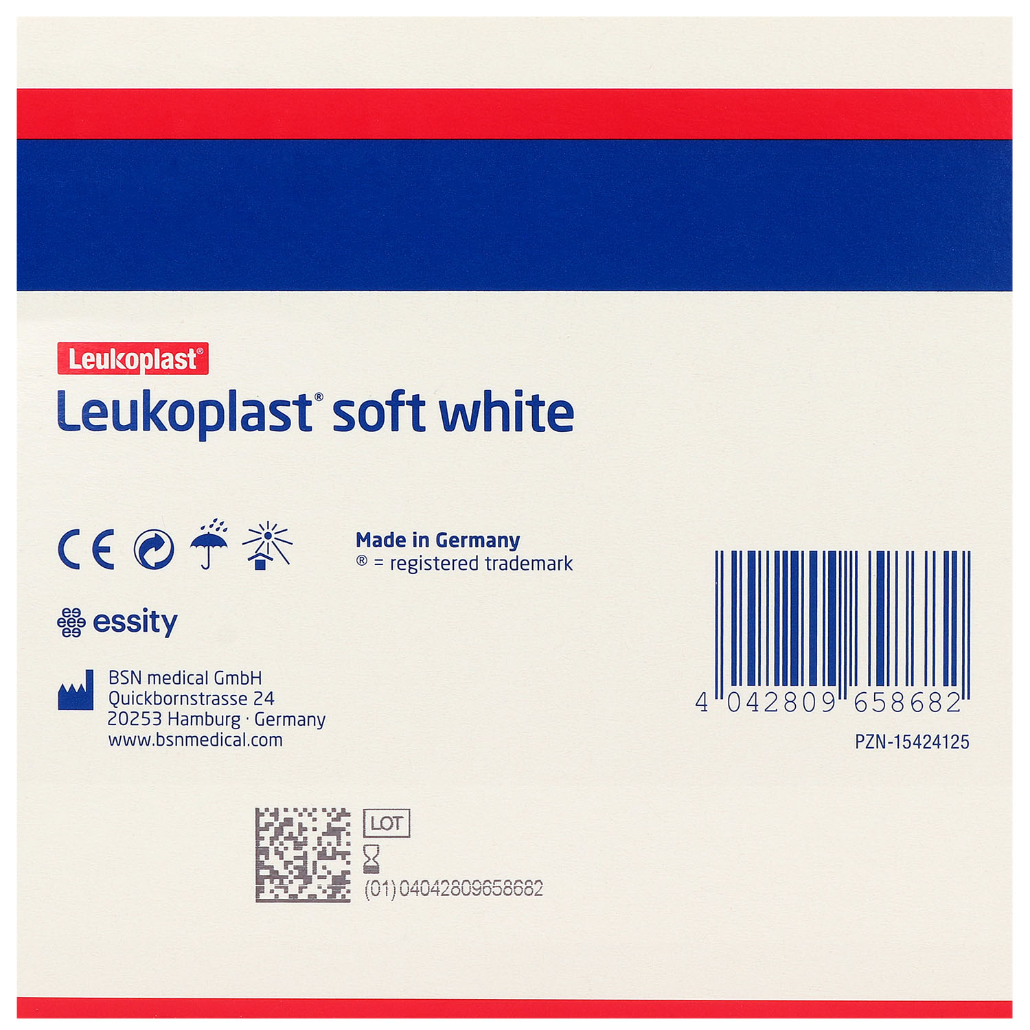 LEUKOPLAST soft white Pflaster