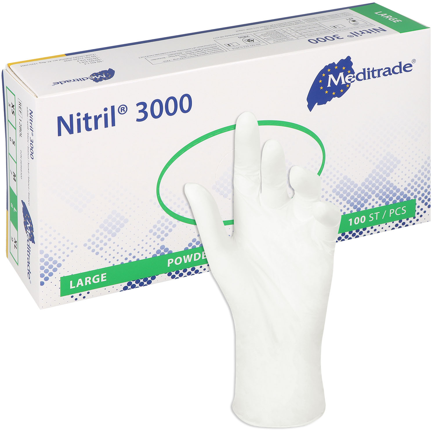 Nitril 3000 Nitrilhandschuhe, Latexfrei Nitril 3000 Nitrilhandschuhe, Latexfrei