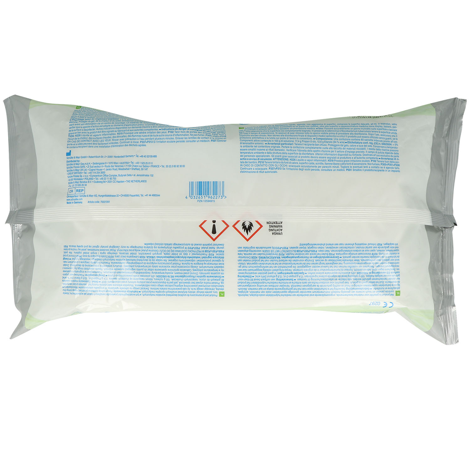 mikrozid universal wipes premium