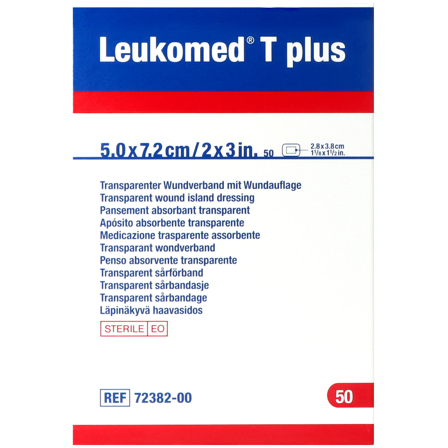 Leukomed T plus sterile Wundpflaster/Wundverband