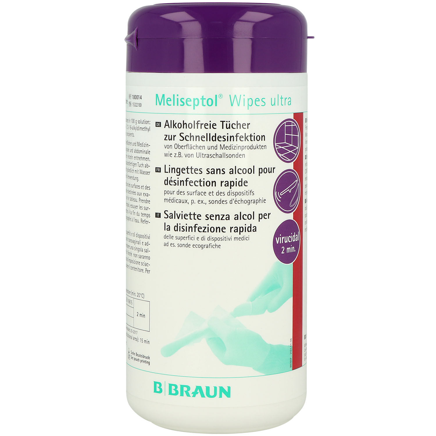 Meliseptol Wipes ultra Spenderdose 100 Tücher