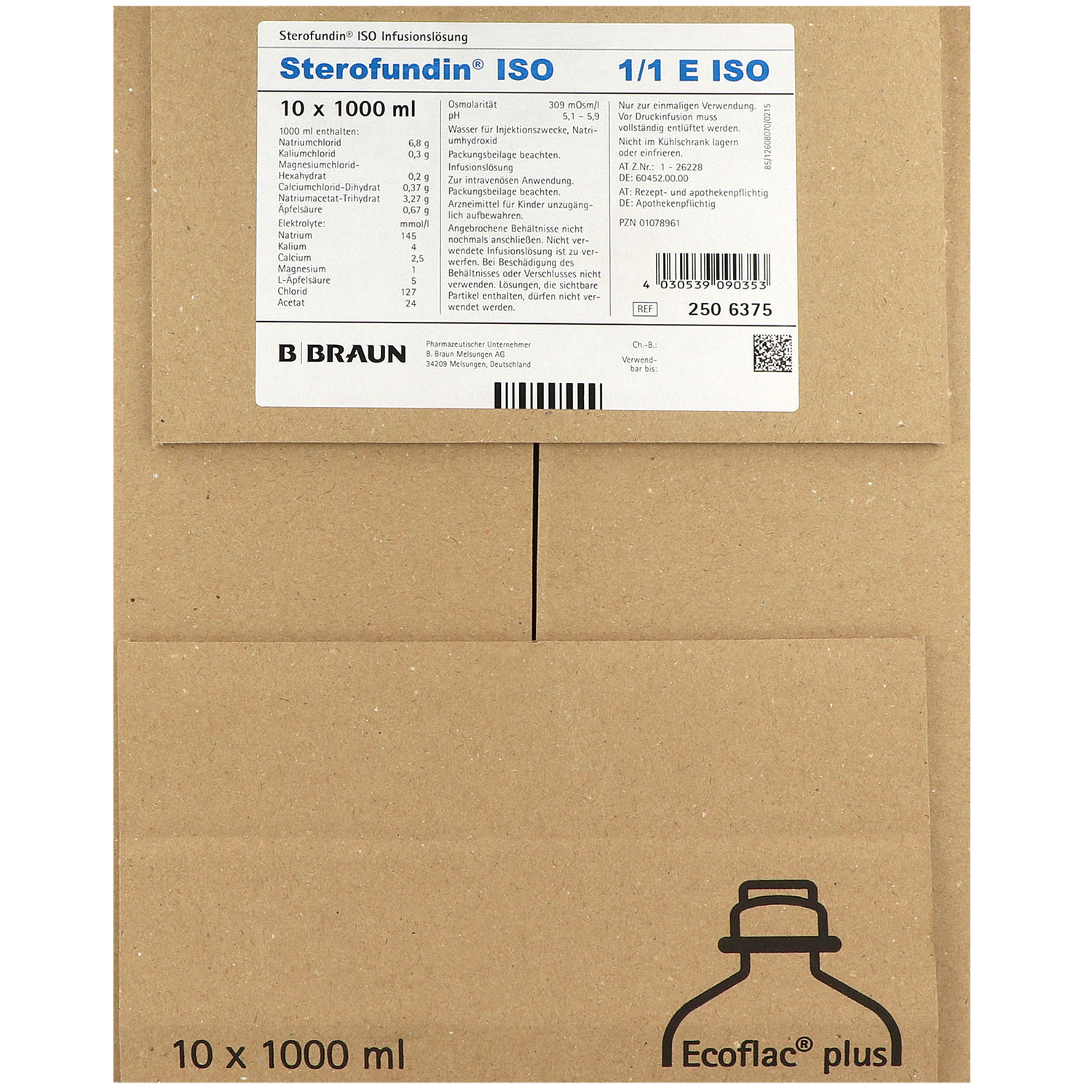 Sterofundin ISO Ecoflac Plus Infusionslösung