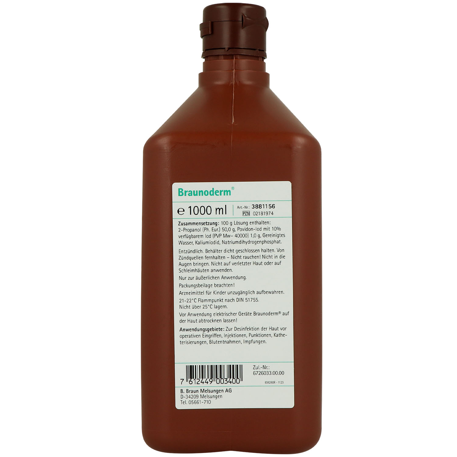 Braunoderm Hautdesinfektion Braunoderm Hautdesinfektion