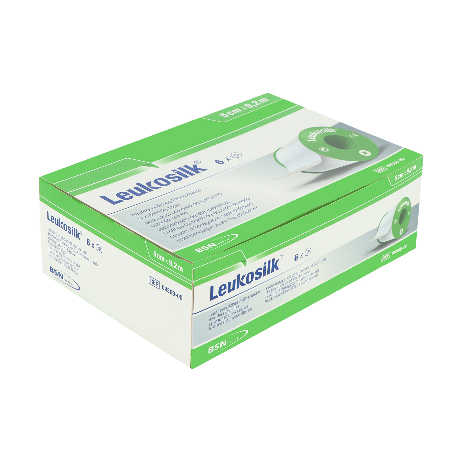Leukosilk Fixierpflaster, Rollenpflaster