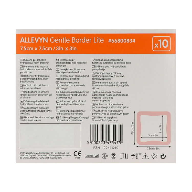 ALLEVYN Gentle Border Lite, Schaumverband