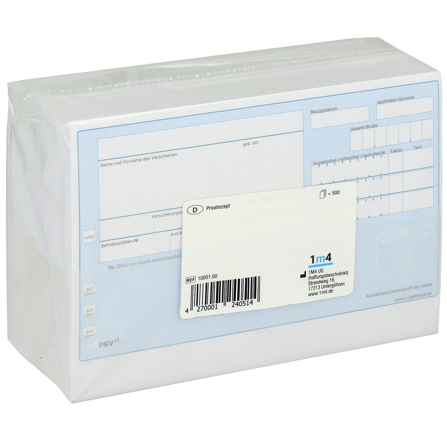 PKV-Privatrezepte DIN A6 - 500 St.