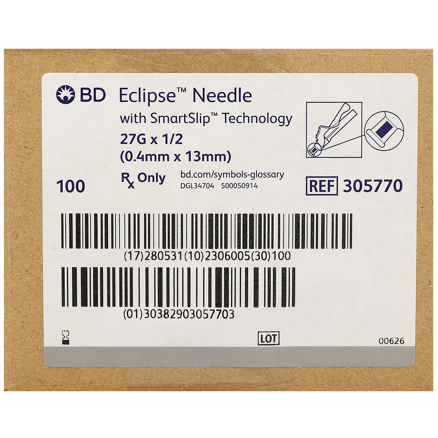 BD Eclipse Sicherheitsinjektionskanülen