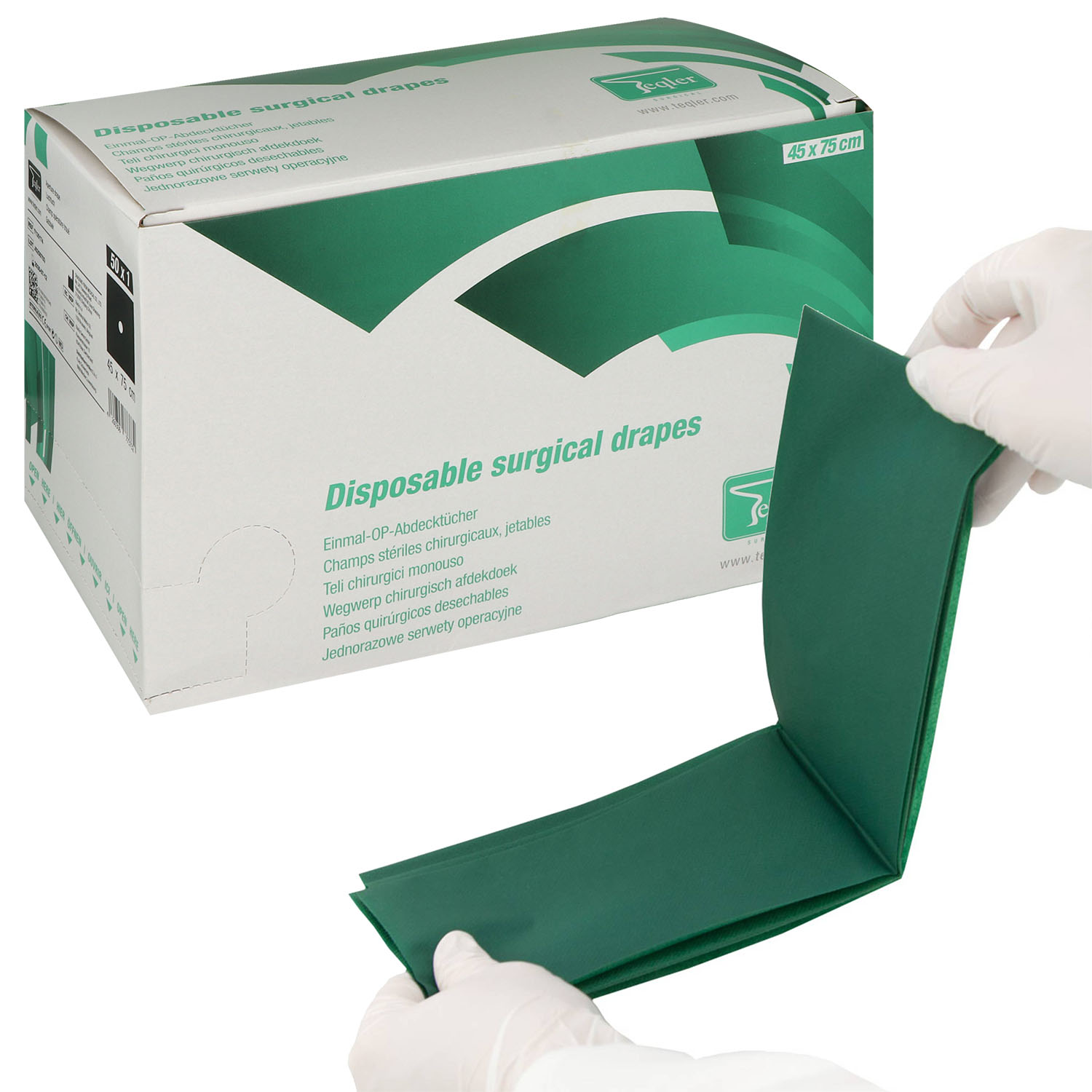 Teqler OP-Lochtücher