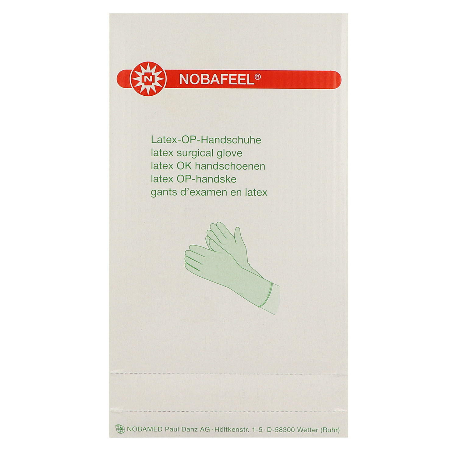 Nobafeel OP-Handschuhe, puderfrei und steril