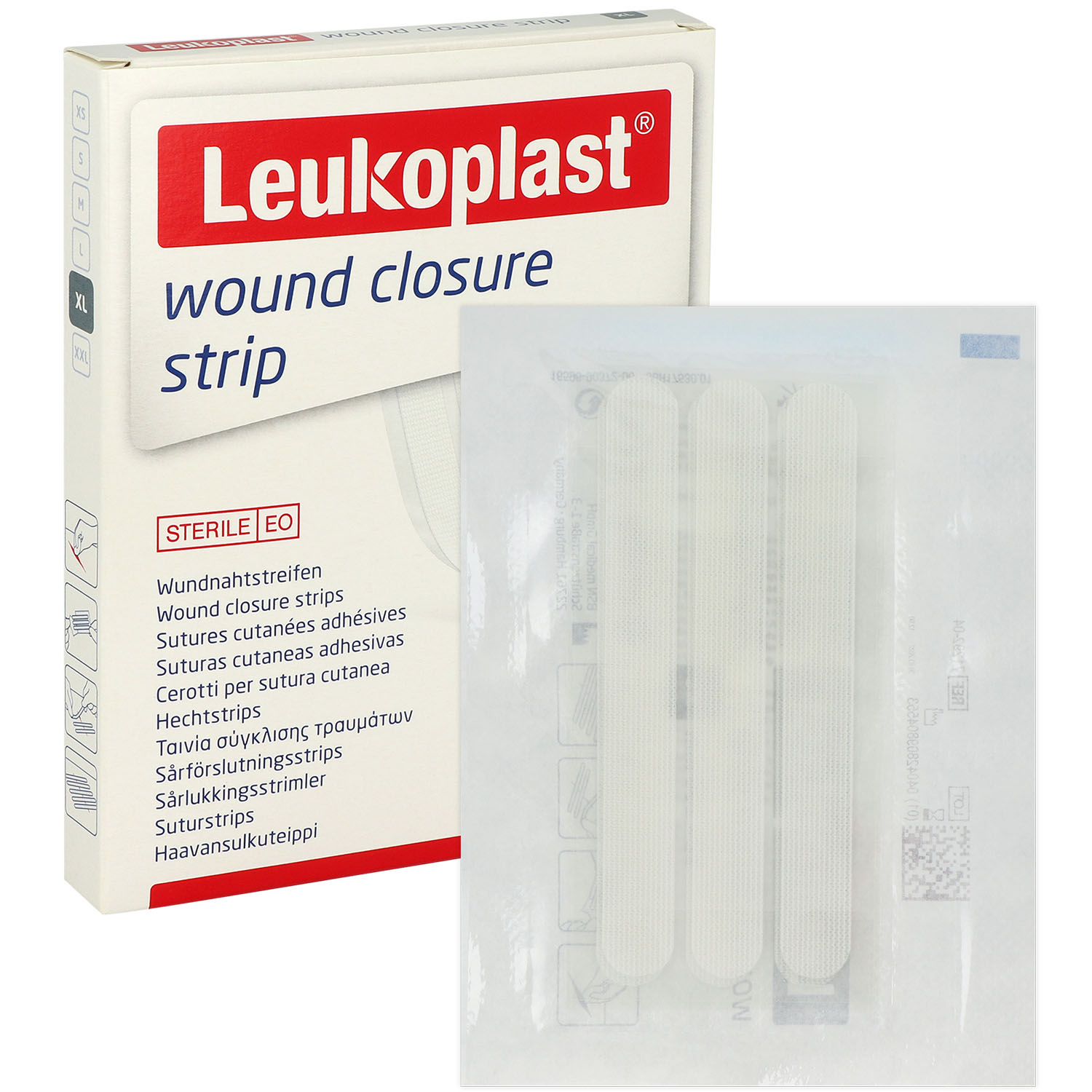 Leukoplast wound closure strip, sterile Wundnahtstreifen