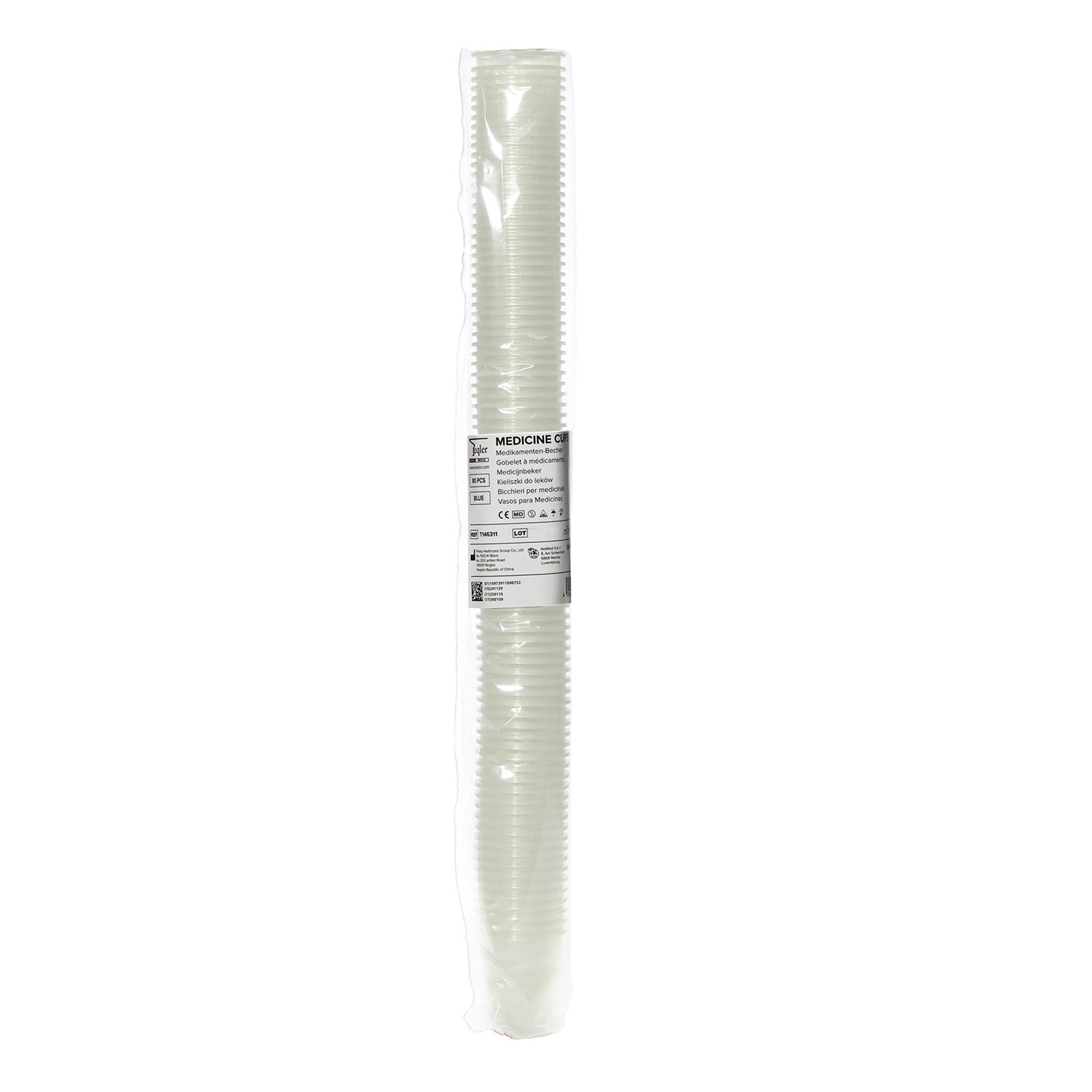 Teqler Einweg Medikamentenbecher, 30 ml