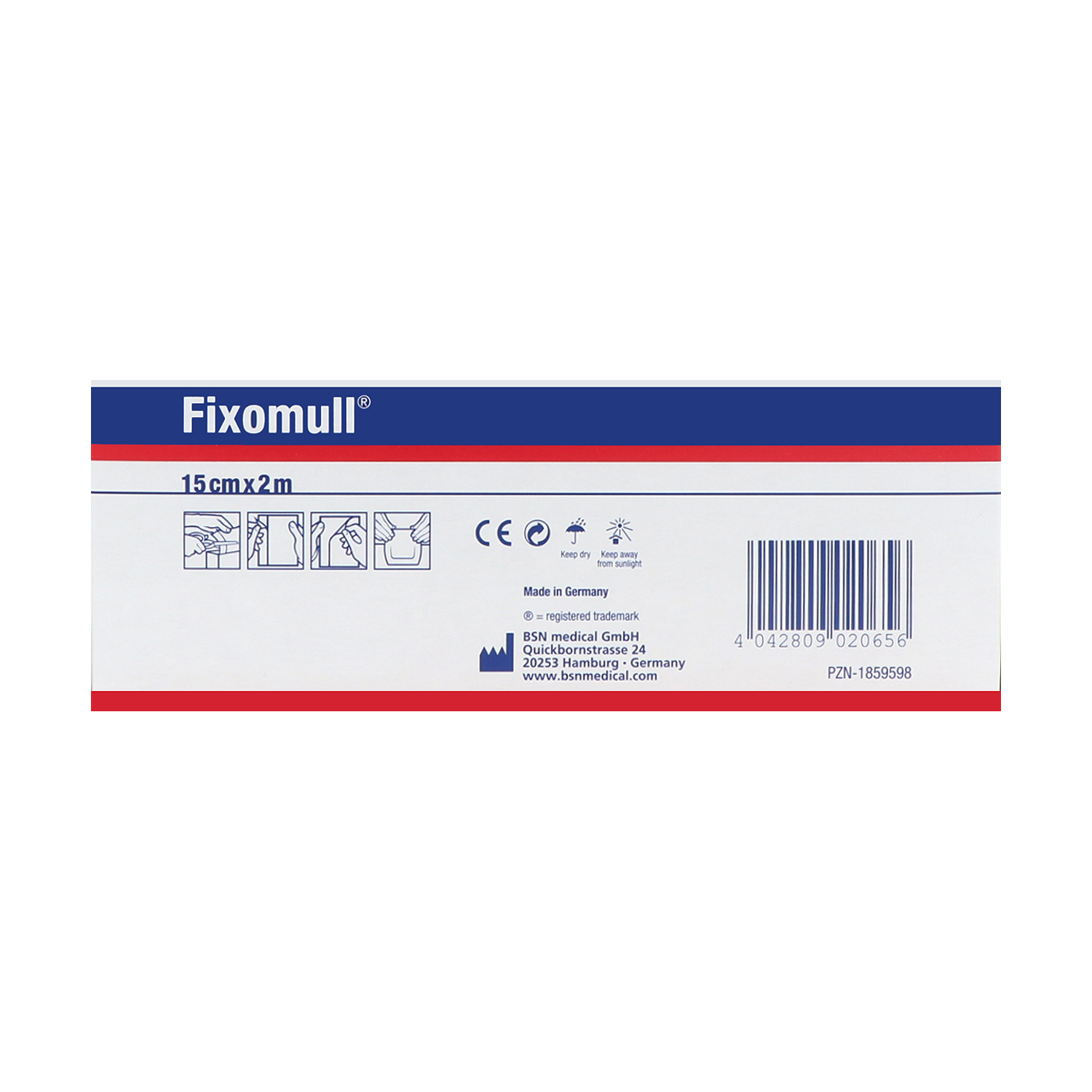 Fixomull Klebemull Verbandfixierung