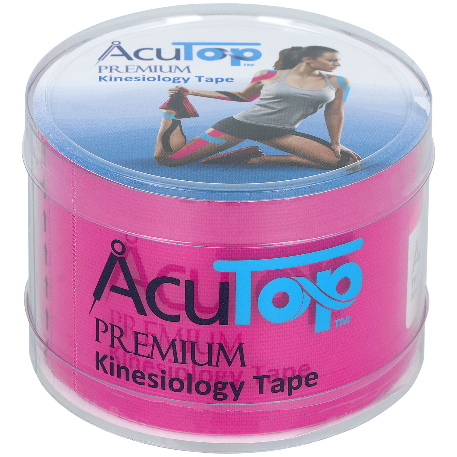 AcuTop Premium Kinesiology Tape 5 cm x 5 m - pink