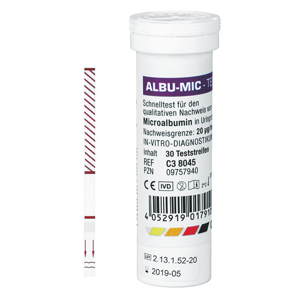 Cleartest Albu-Mic Microalbumin Urintest
