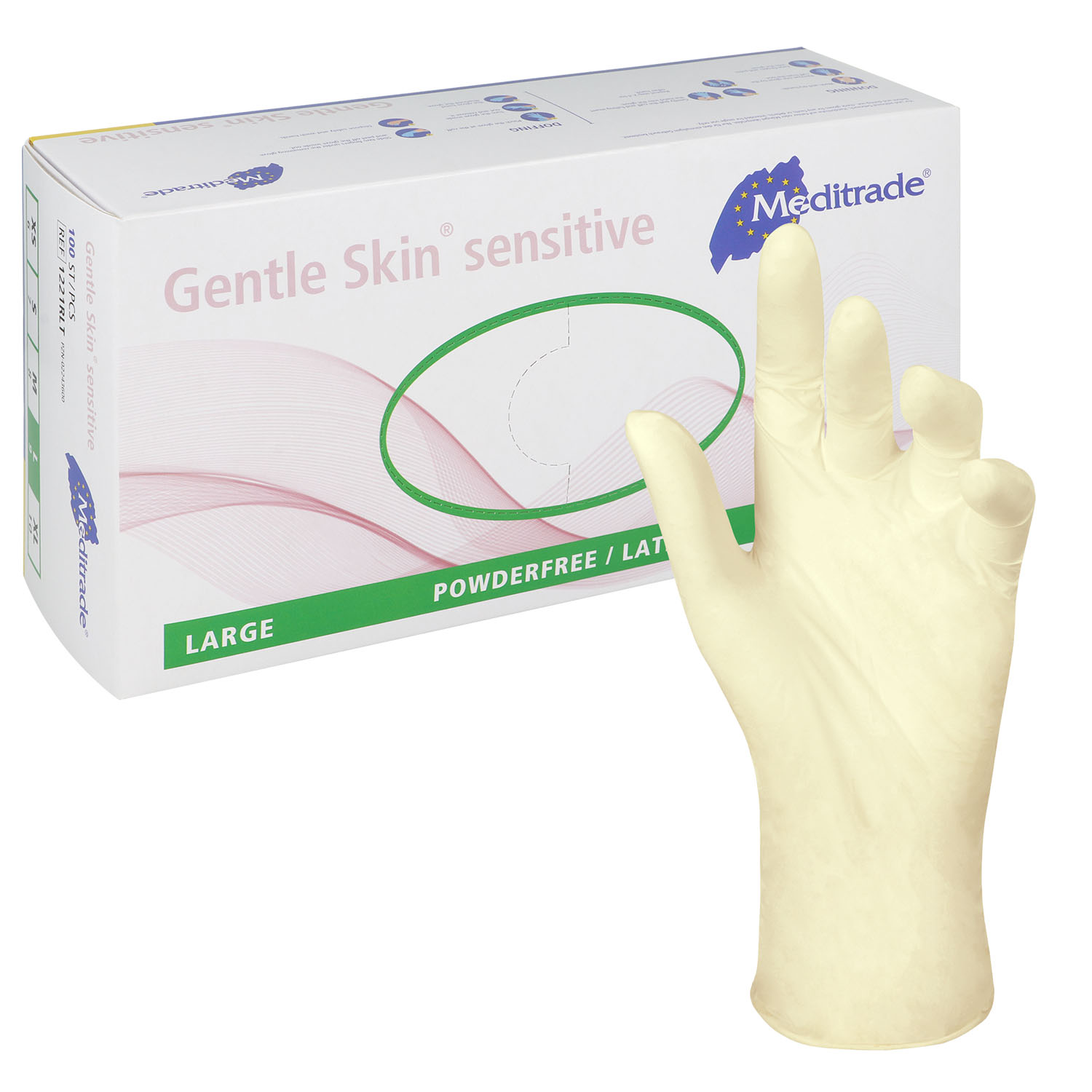 Gentle Skin Sensitive Latex Handschuh