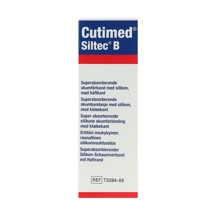 Cutimed Siltec B, hochabsorbierender Schaumverband