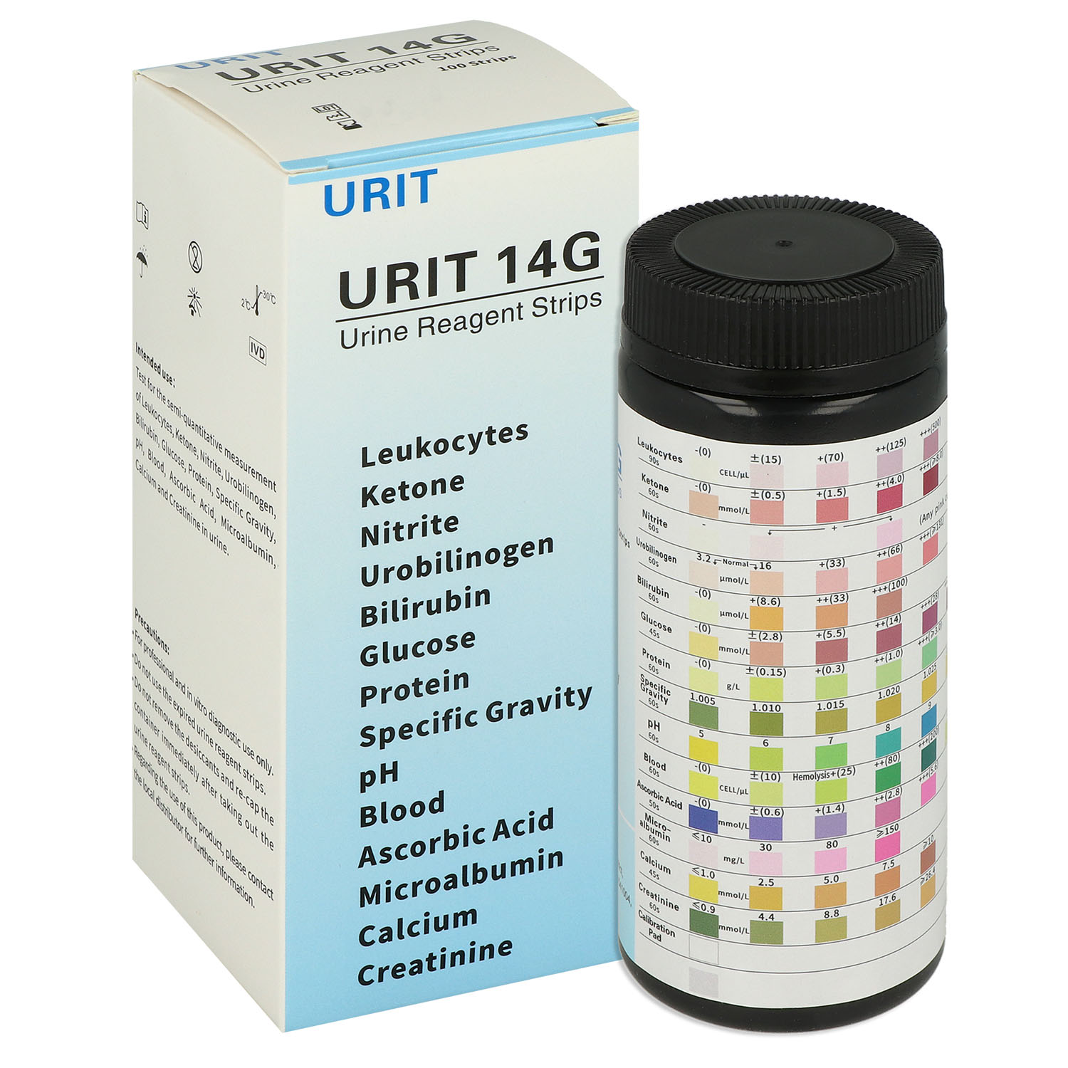 Urit 14G Urinteststreifen