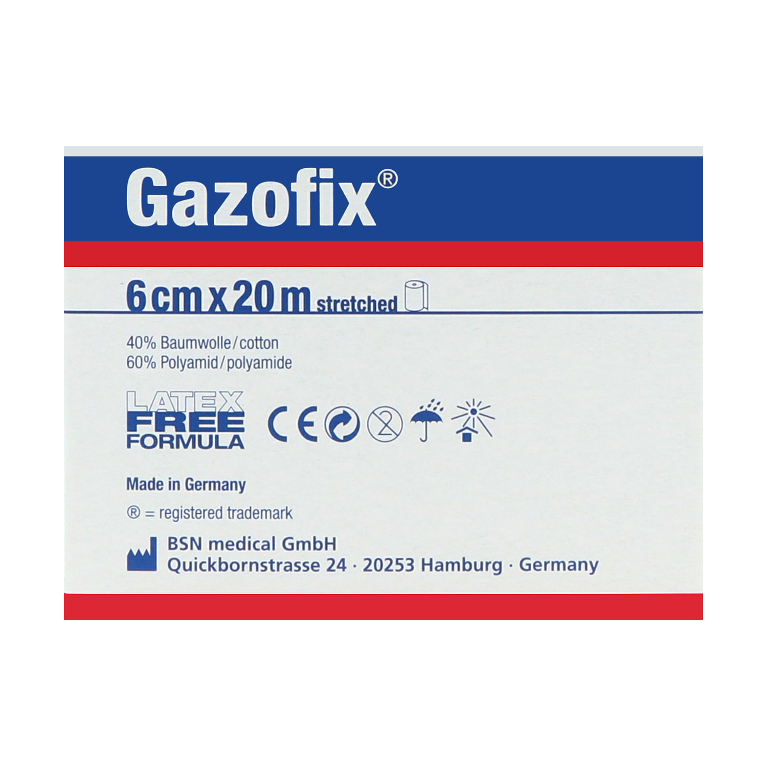 Gazofix Fixierbinde
