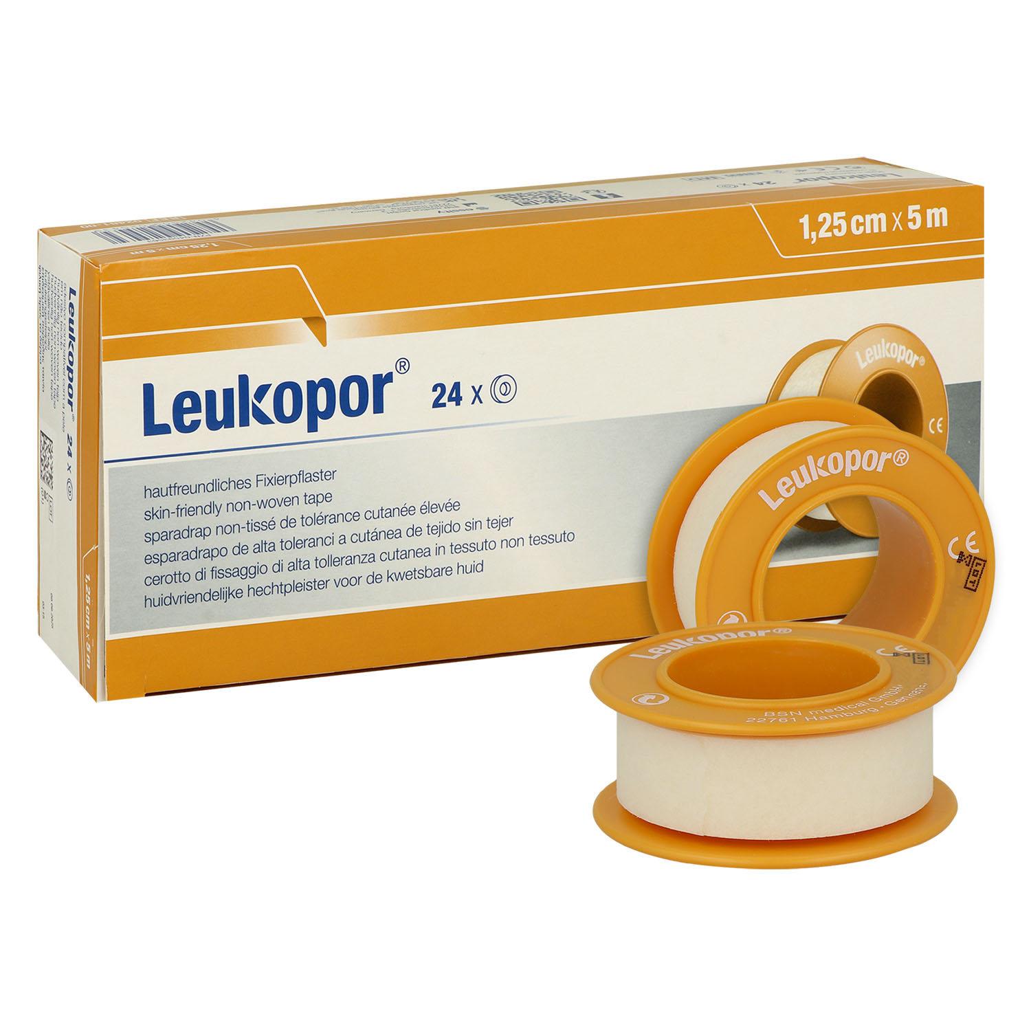 Leukopor Fixierpflaster ohne Schutzring