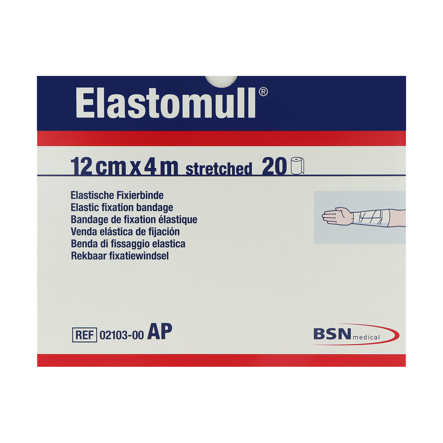 Elastomull elastische Fixierbinden