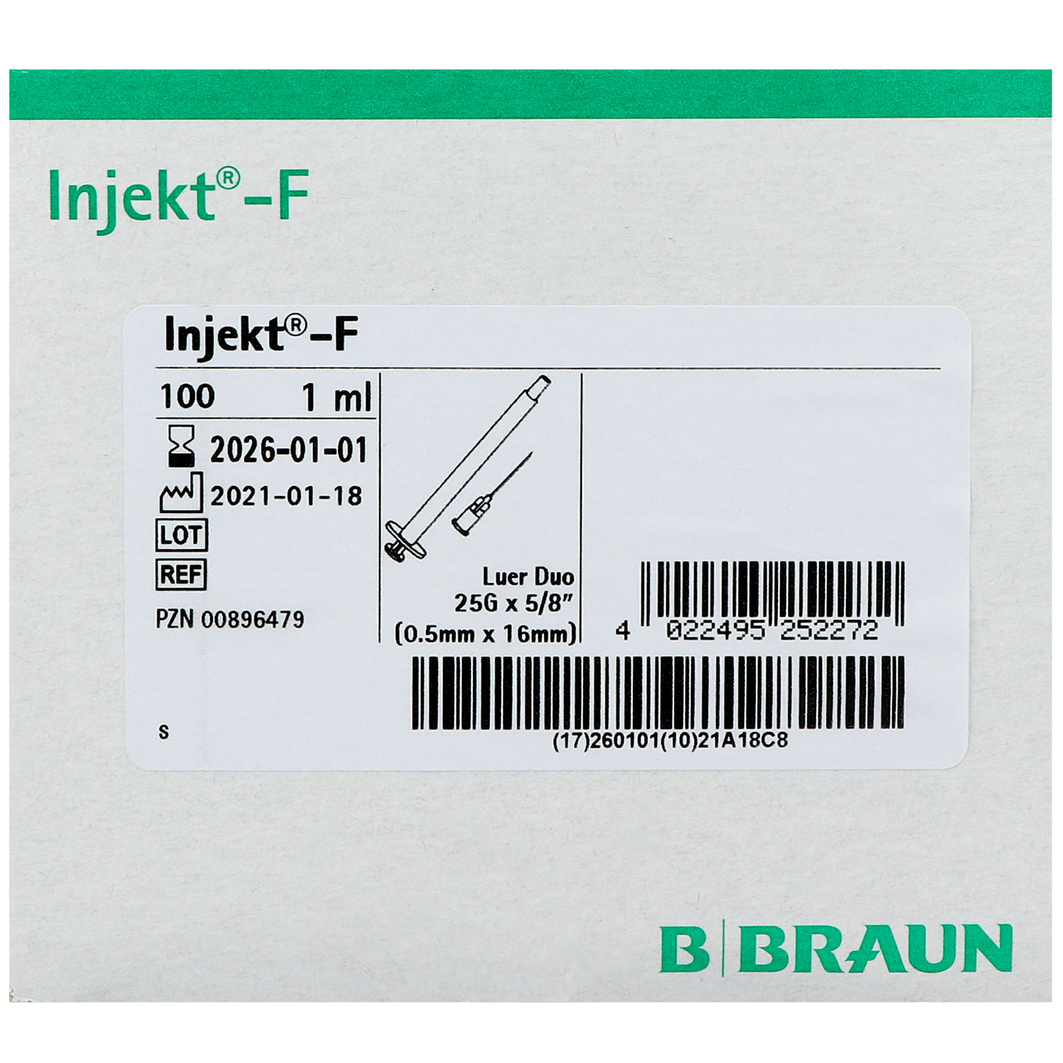 Injekt-F Feindosierungsspritzen