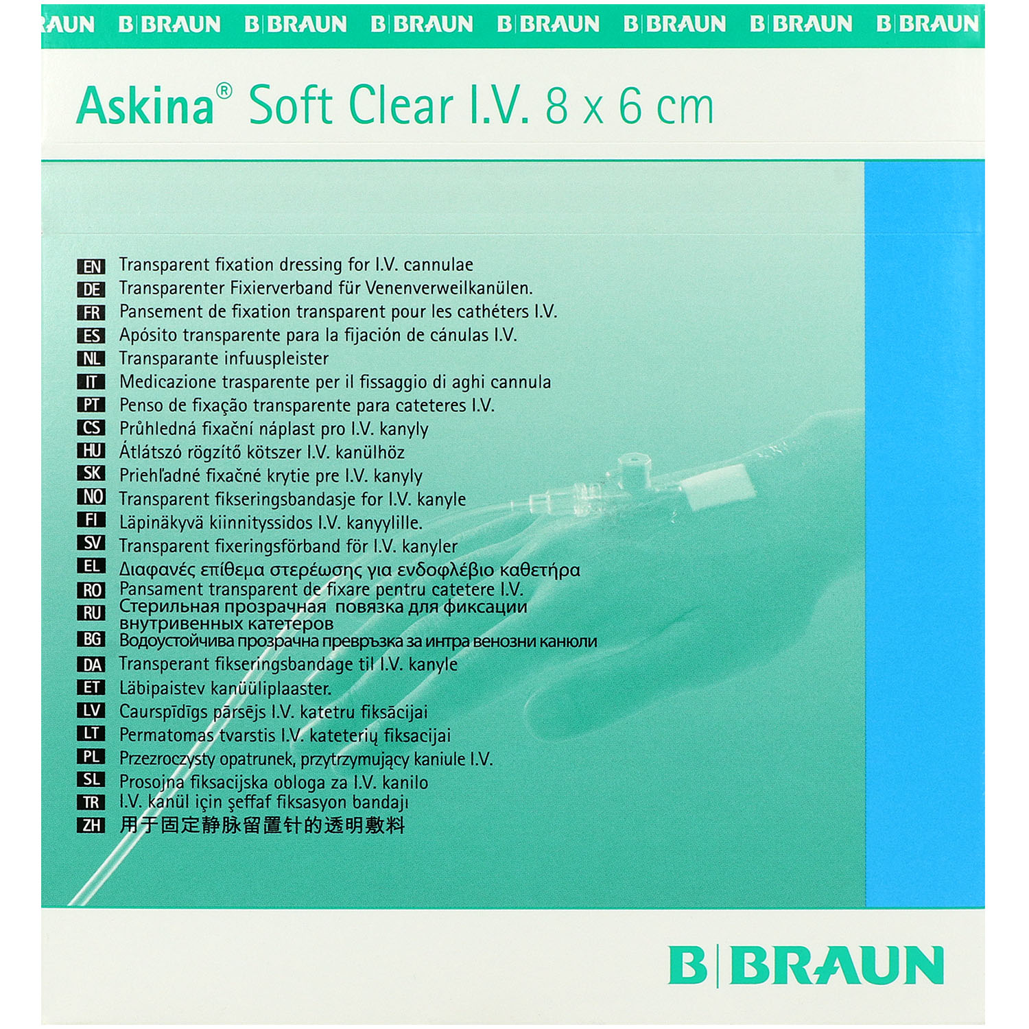 Askina Soft Clear I.V. Wundverband