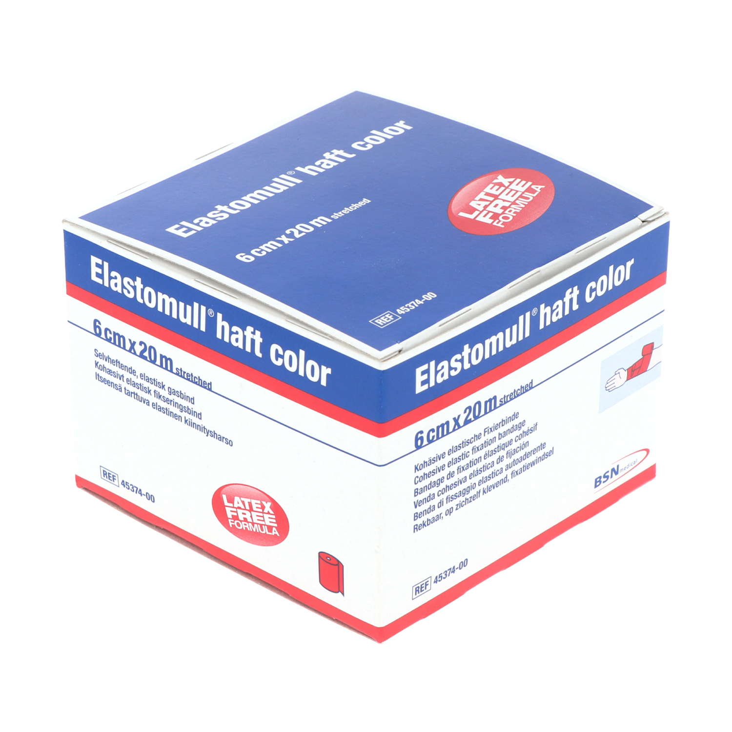 Elastomull Haft Color farbige Fixierbinde