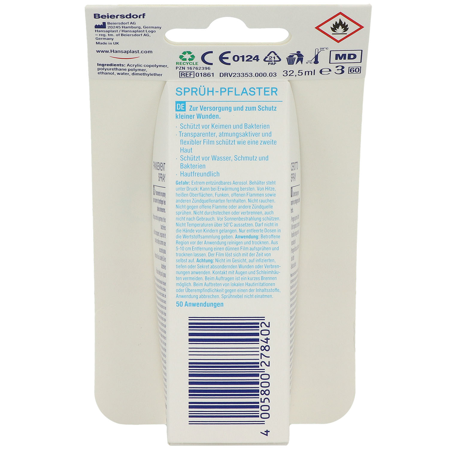 Hansaplast Sprühpflaster 32.5 ml - 1 St.