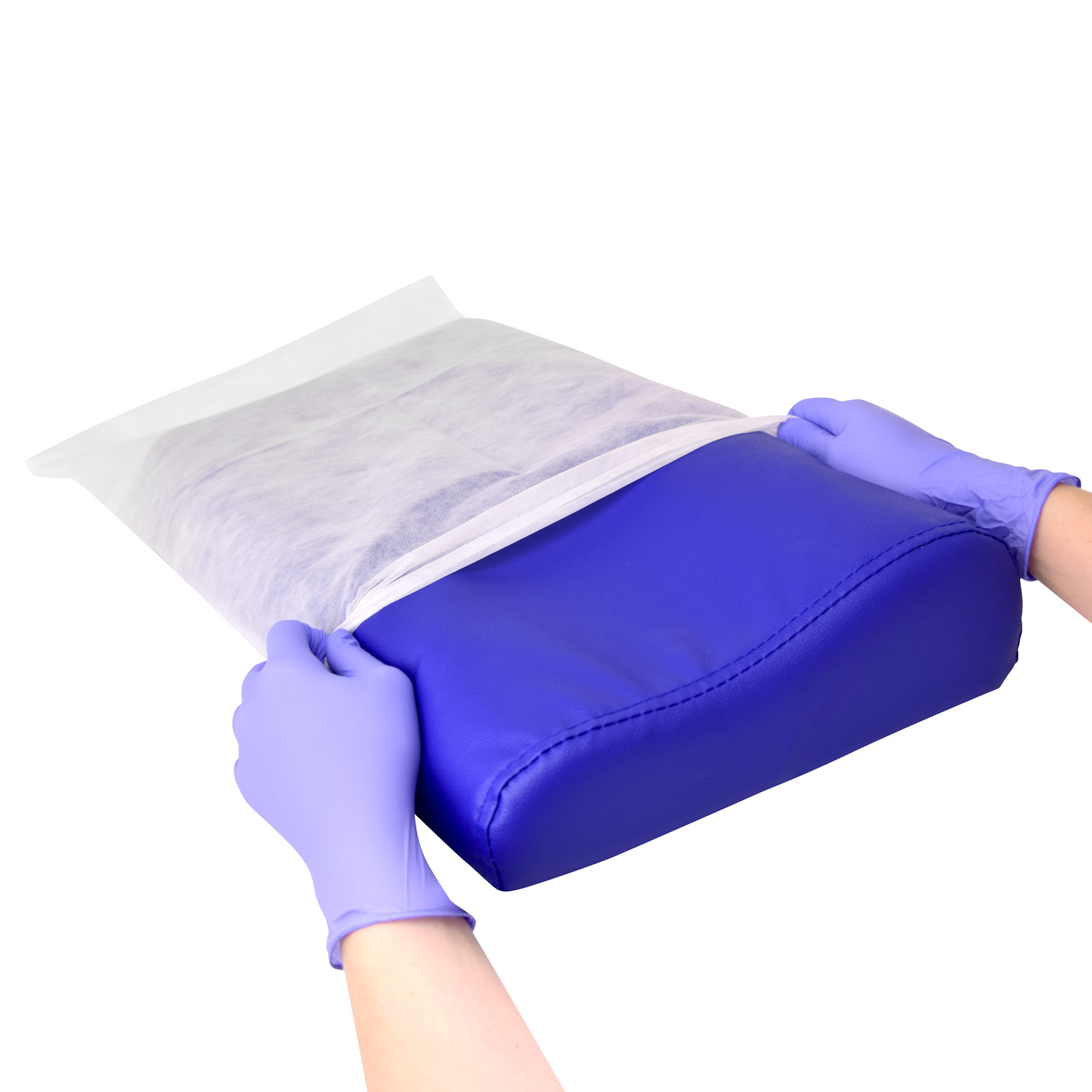 Teqler Kopfkissen-Schutzbezüge aus Vliesstoff 60 x 38 cm - 25 St.