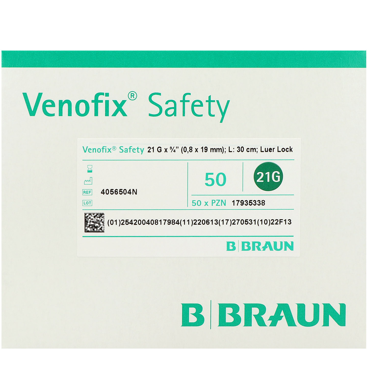 Venofix Safety Punktionskanüle, Venenpunktionsbesteck mit Sicherheitsmechanismus Venofix Safety Punktionskanüle, Venenpunktionsbesteck mit Sicherheitsmechanismus