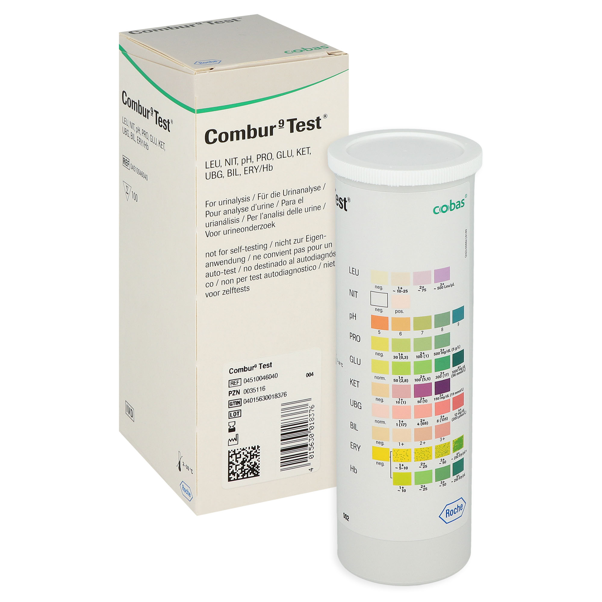 Combur 9 Urinteststreifen 100 Stück