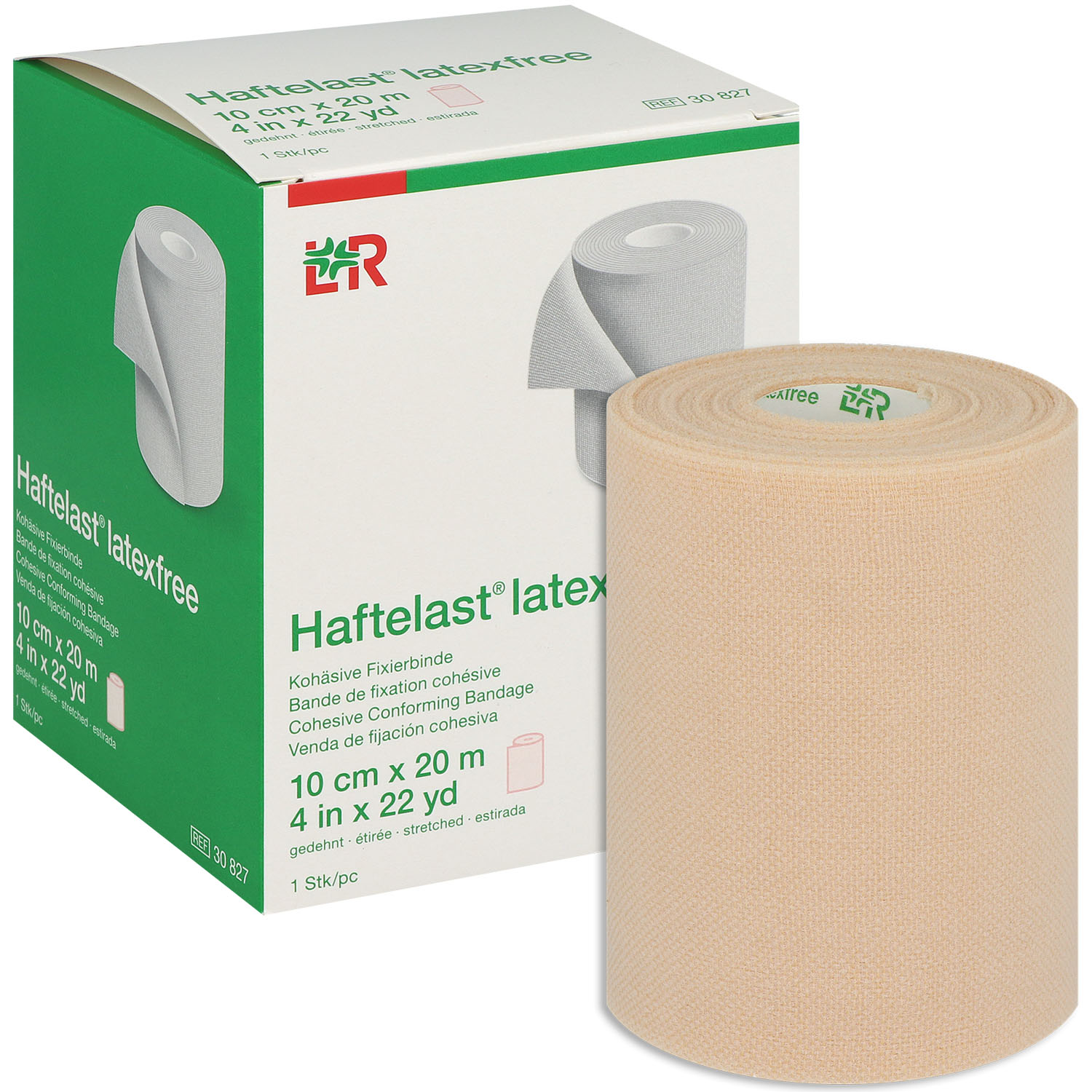 HAFTELAST Fixierbinde kohäsiv creme