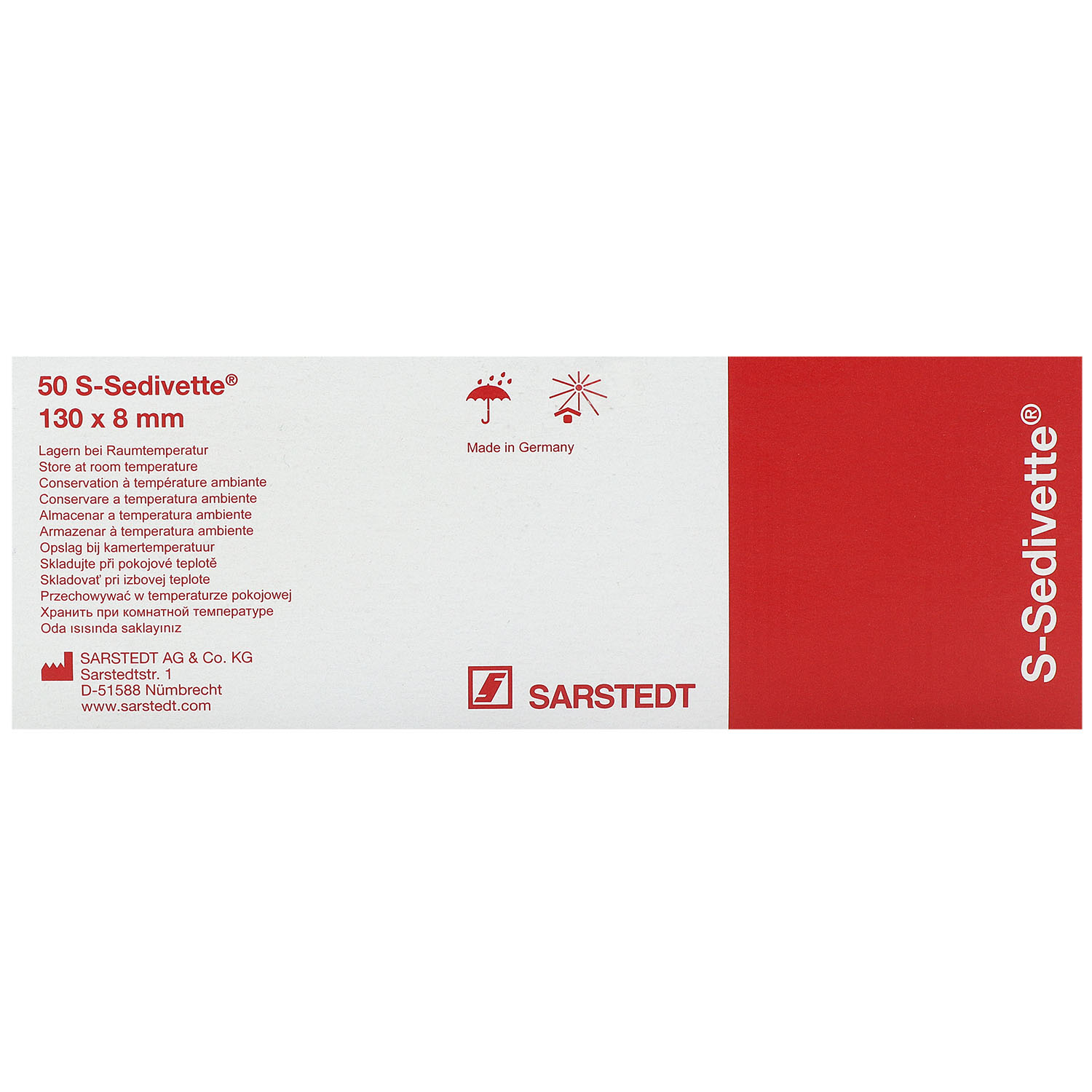 S-Sedivette zur BSG-Messung 3,5 ml