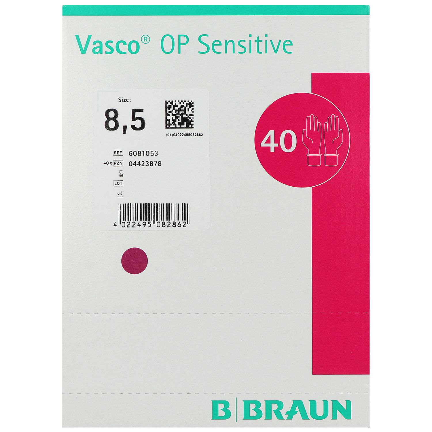 Vasco OP Sensitive, OP-Handschuhe, steril