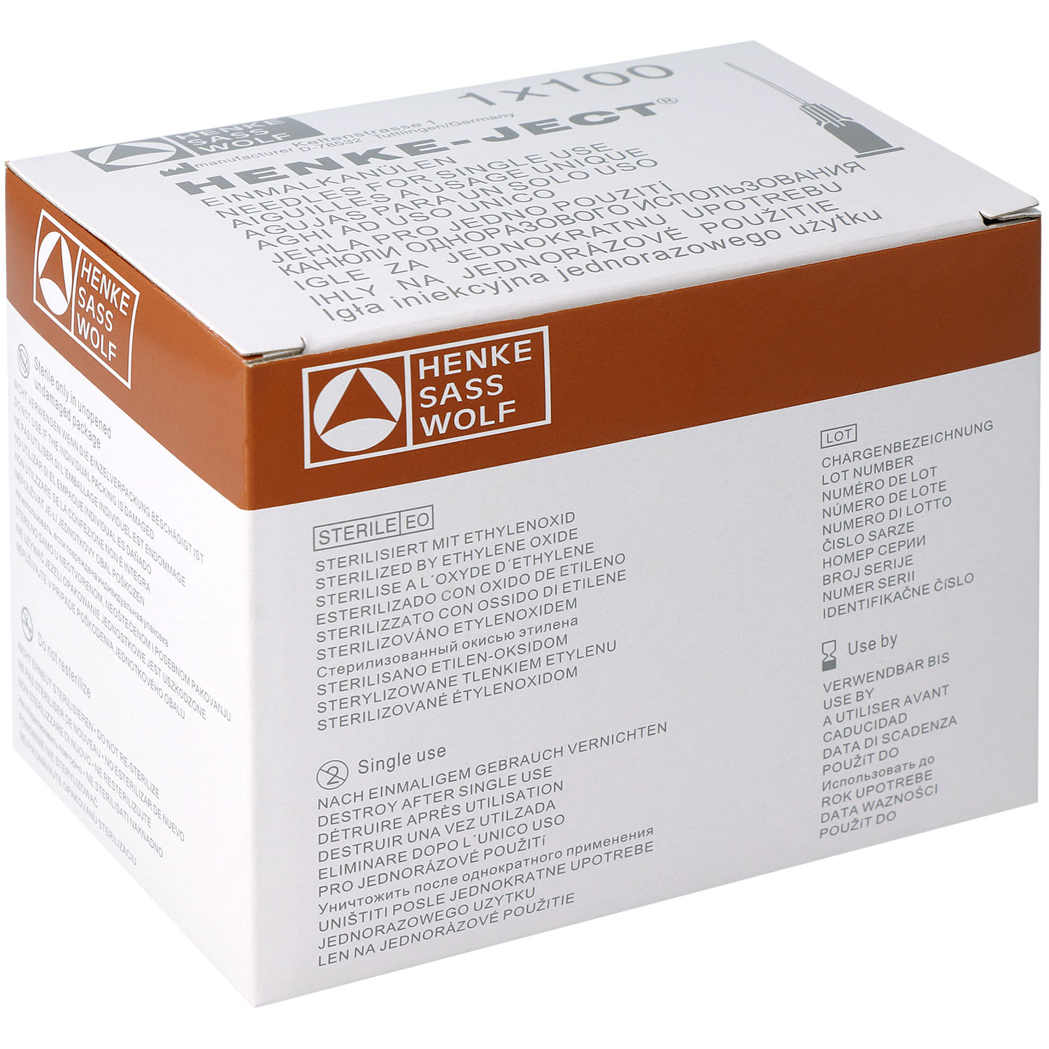 HSW HENKE-JECT Einmalkanüle 26 G 1 0.45x25 mm