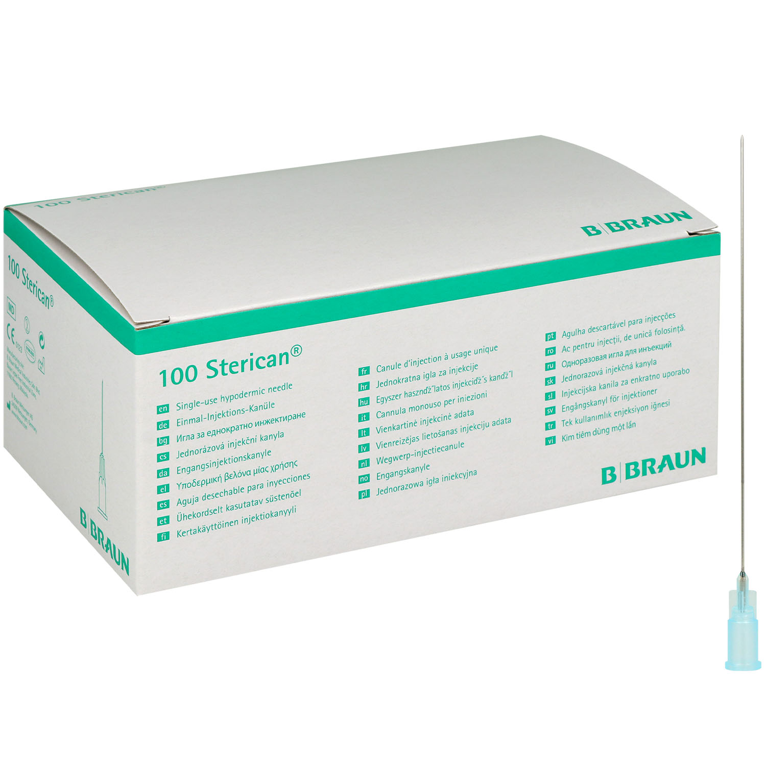 Sterican 23G blau 0.60x80mm - 100 Stück