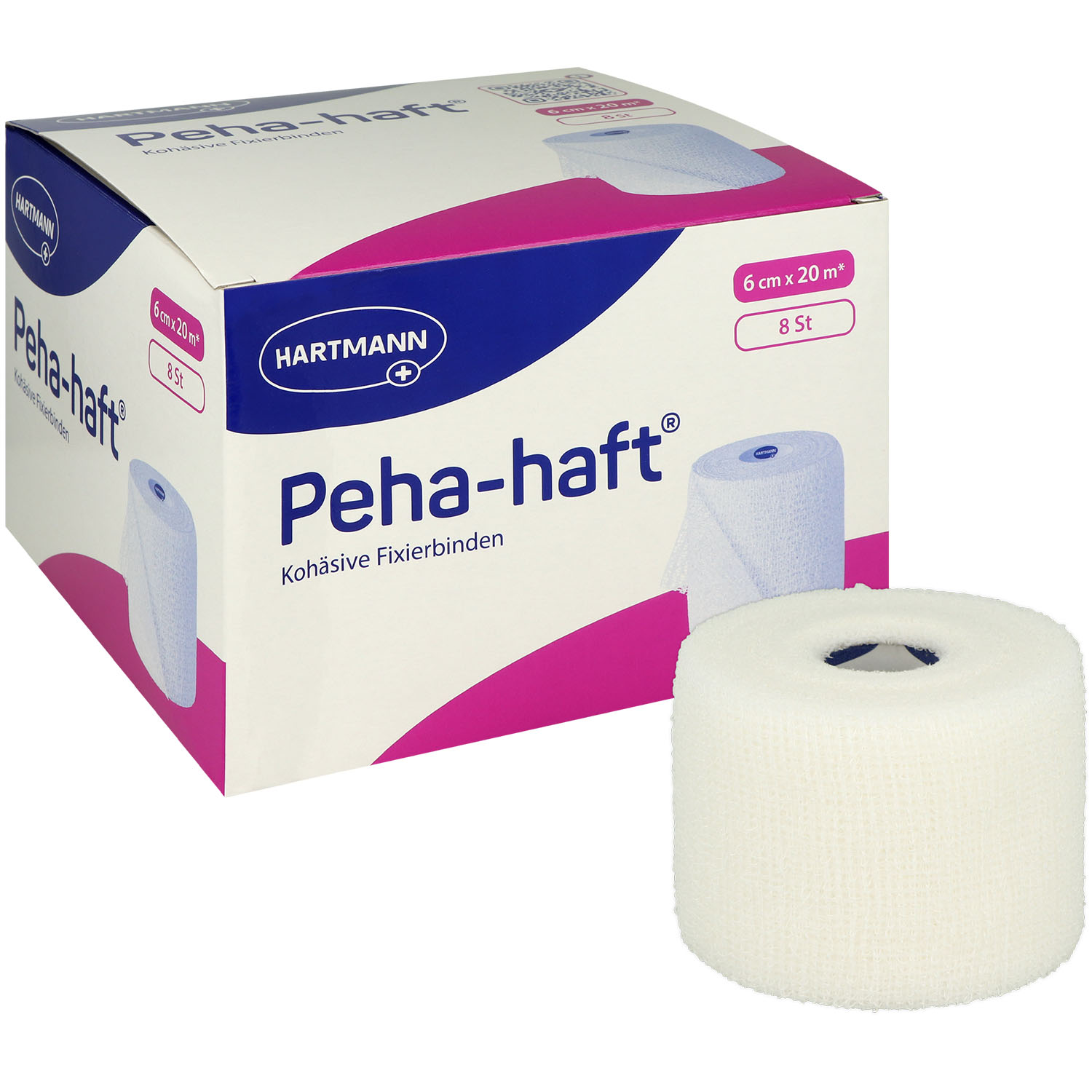 Peha-Haft Fixierbinde weiß latexfrei