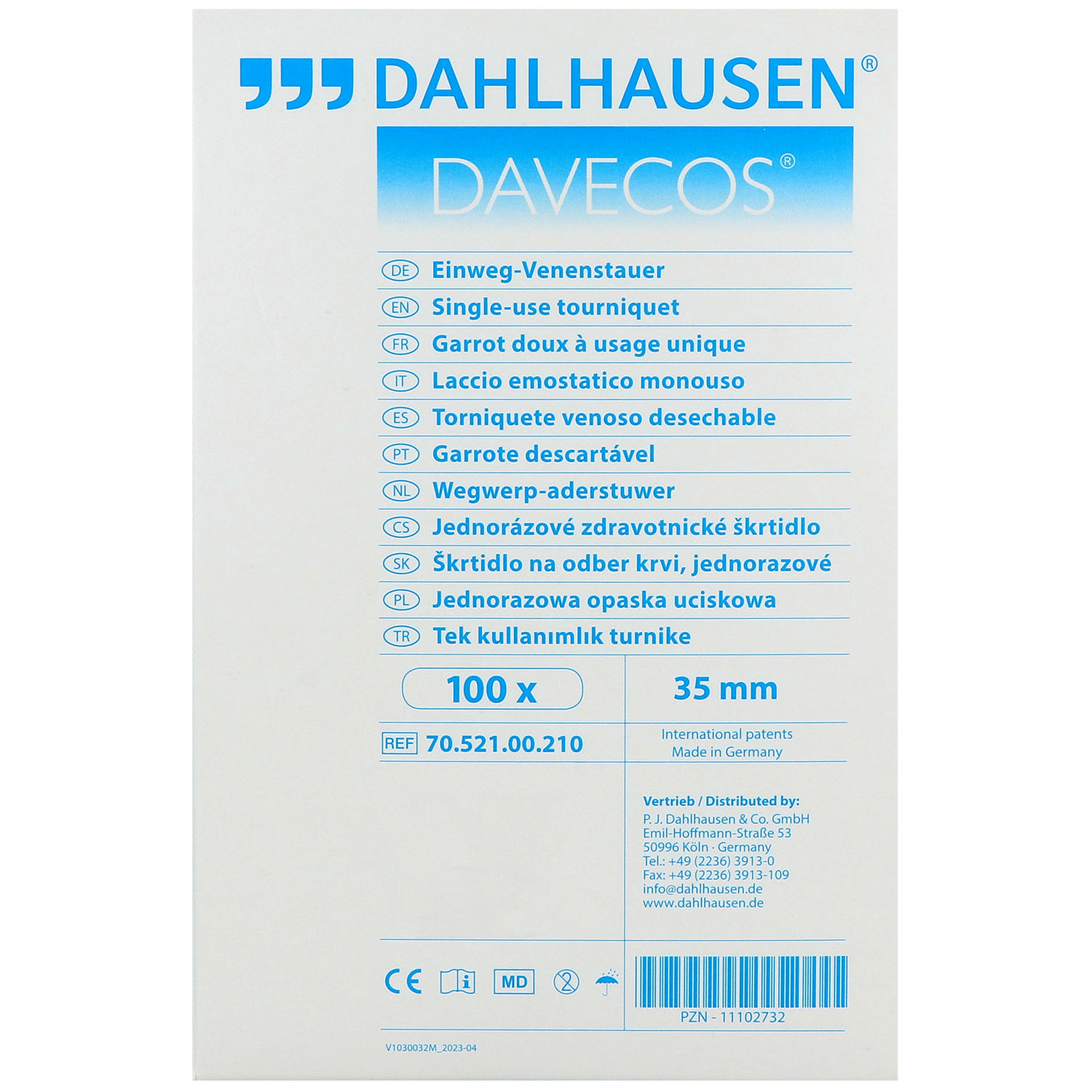 DAVECOS Einweg-Venenstauer