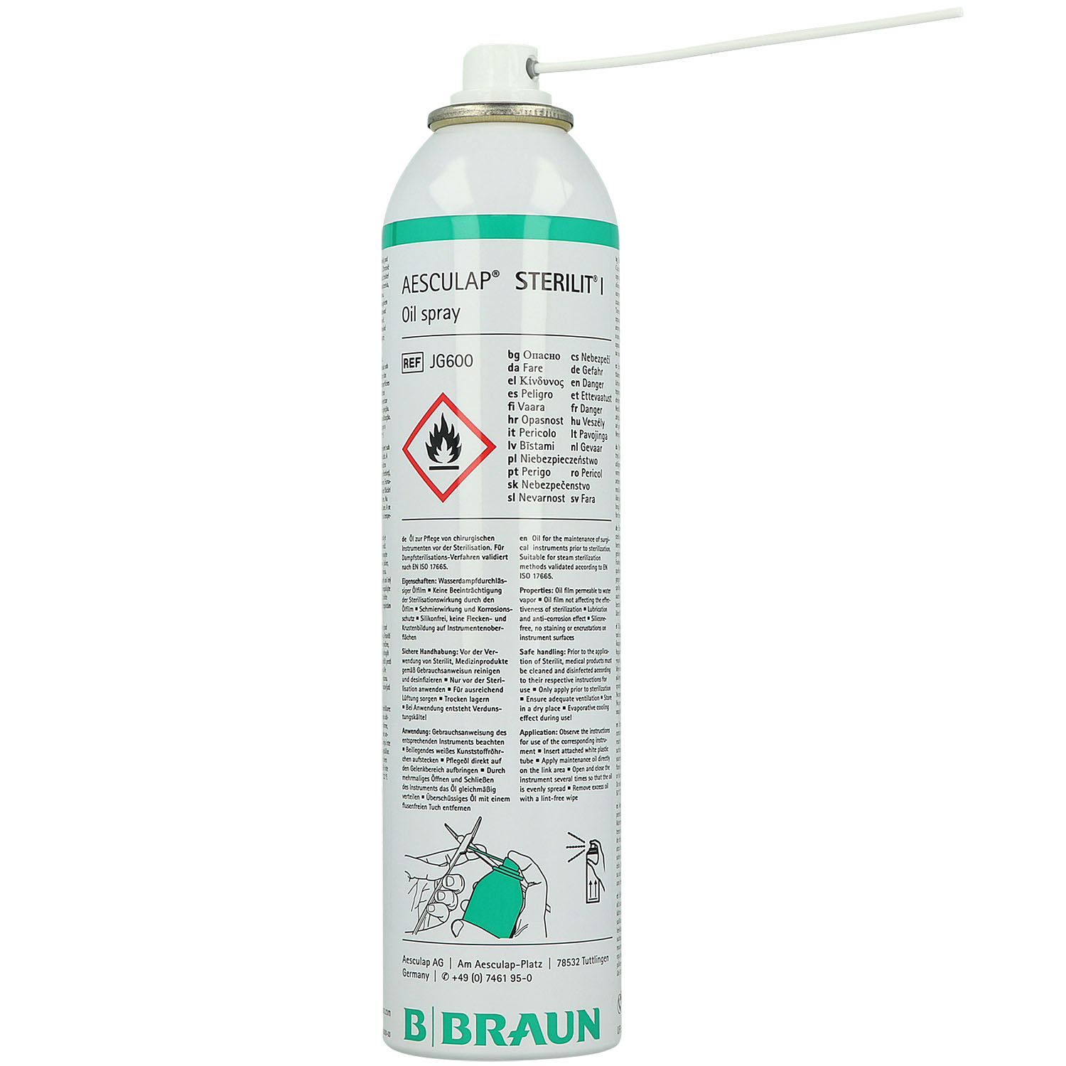 Aesculap Sterilit Ölspray zur Instrumentenpflege 300 ml