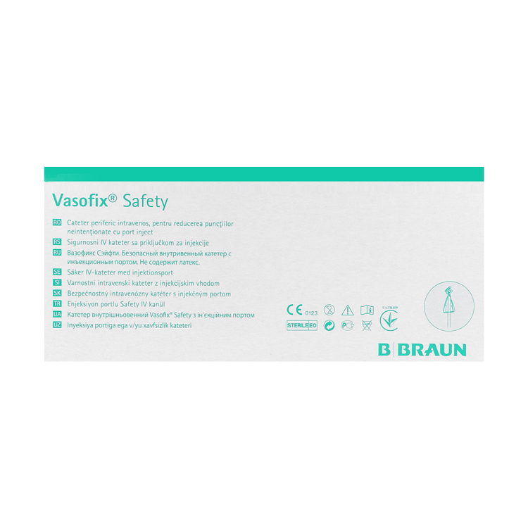 Vasofix Safety, Sicherheitsvenenverweilkanüle mit Zuspritzport