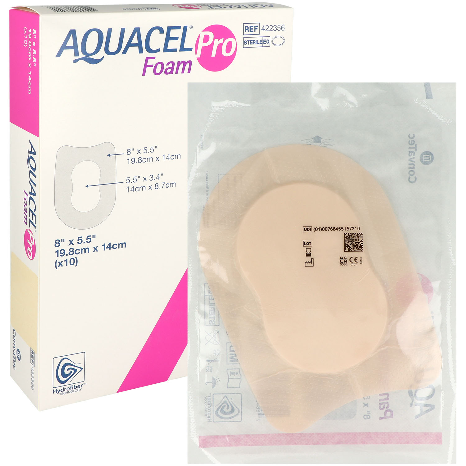 Aquacel Foam Pro Adhäsiver Silikon-Schaumverband