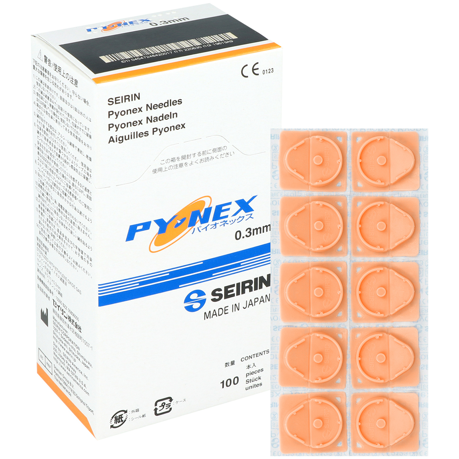 Seirin New Pyonex Akupunkturnadel, Langzeitnadel