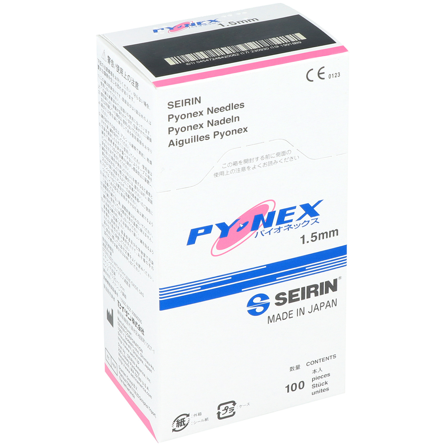 Seirin New Pyonex Akupunkturnadel, Langzeitnadel