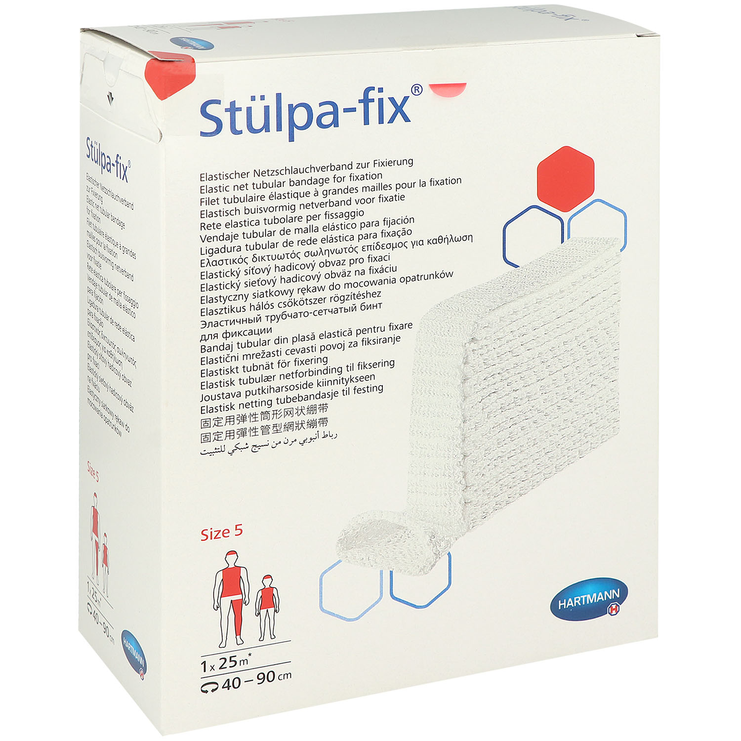 Stülpa-fix Netzschlauchverband Gr. 5 - 25 m lang