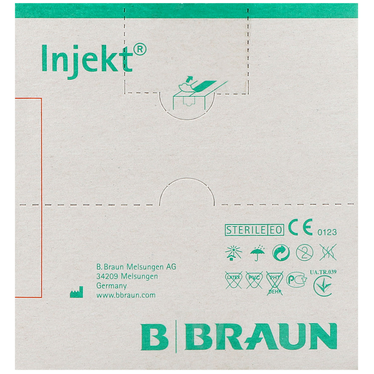 Injekt solo Einmalspritzen, Luer-Ansatz