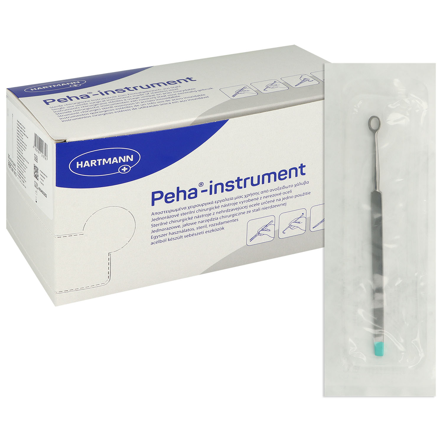 Peha-Instrument Kürette nach Fox steril 14.5 cm - 25 St.