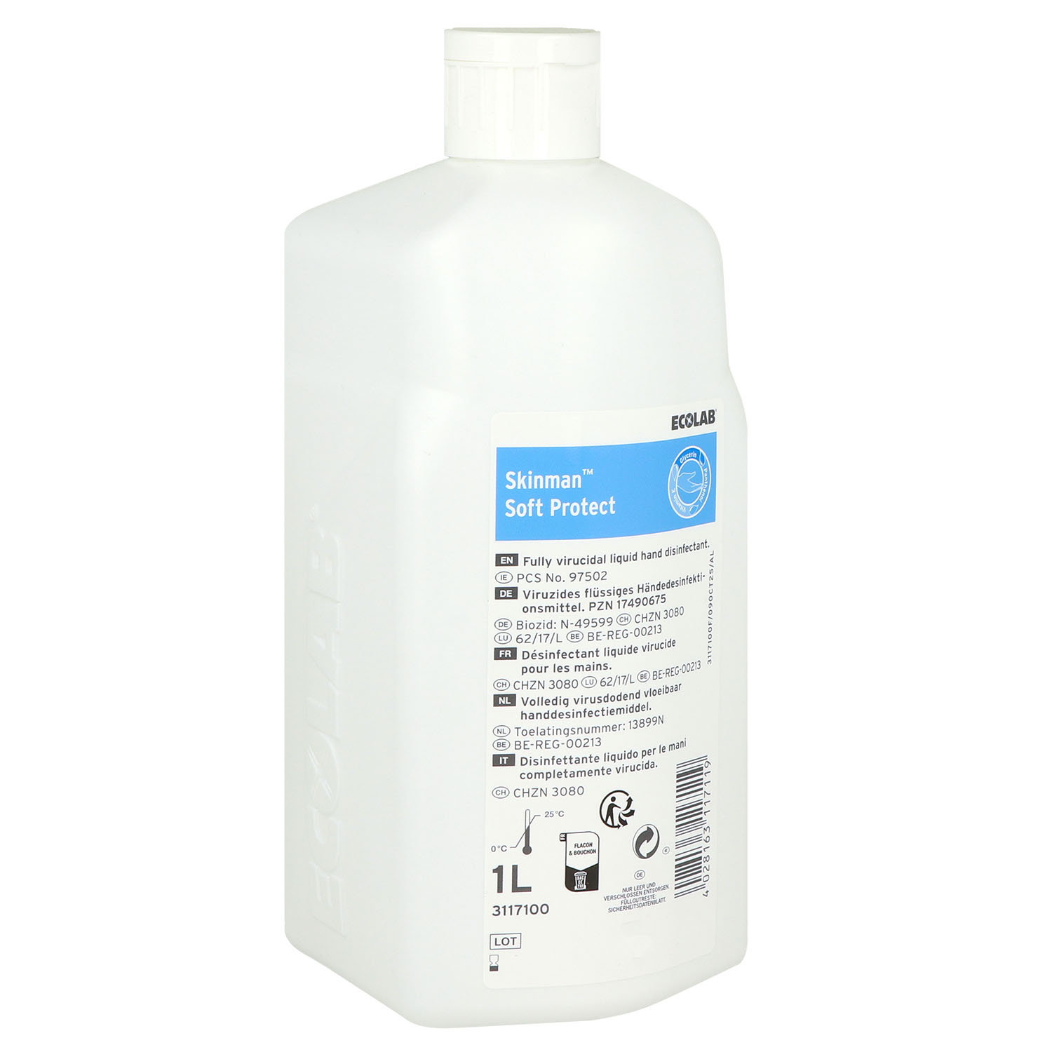 Skinman Soft Protect Händedesinfektion