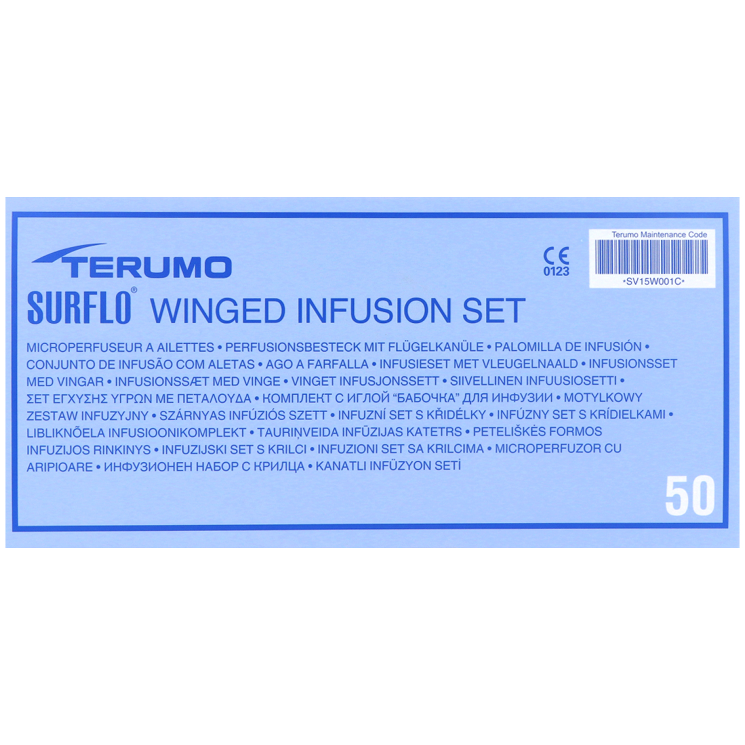 Surflo Perfusionsbesteck, 30 cm Schlauch, Luer-Lock