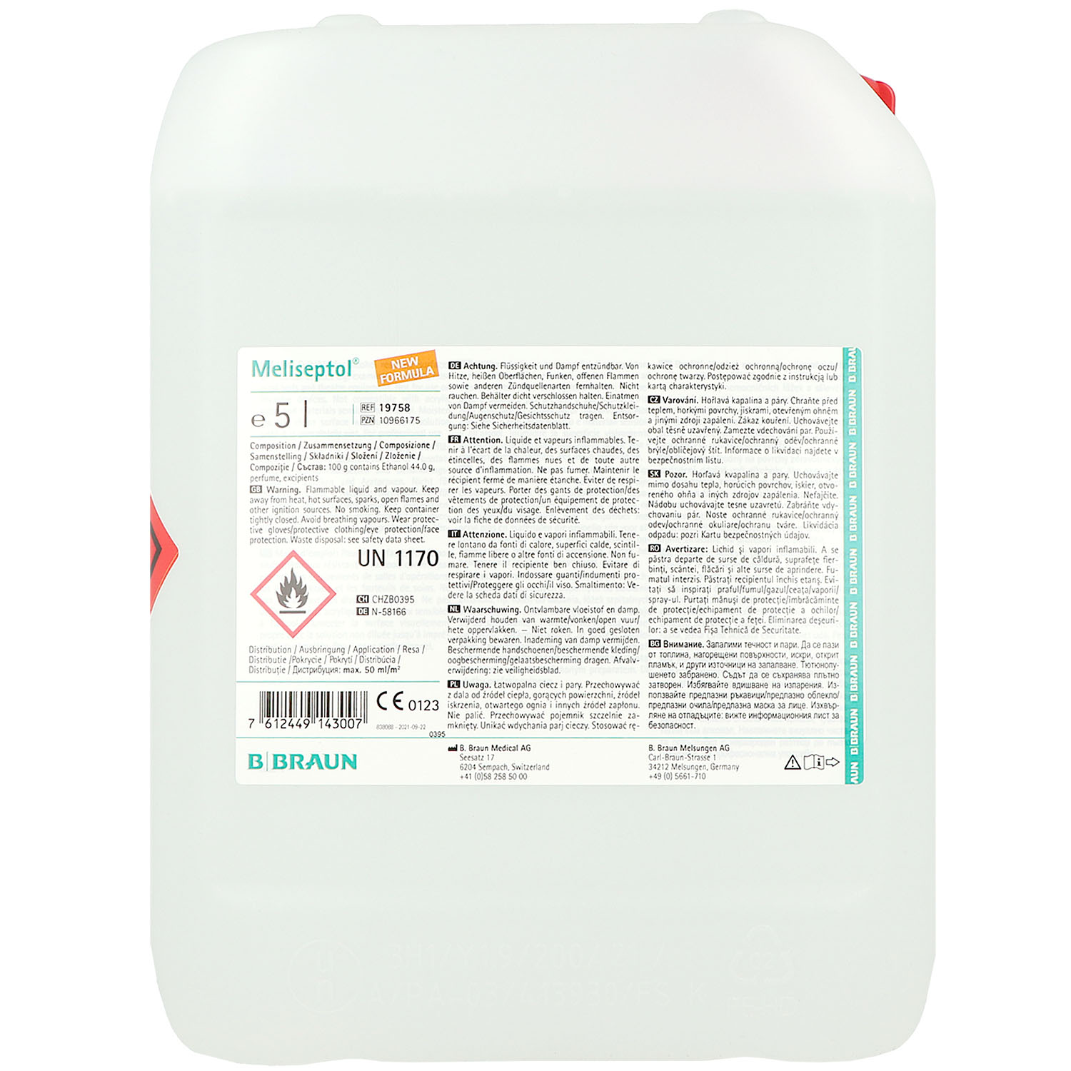Meliseptol New Formula Flächendesinfektion