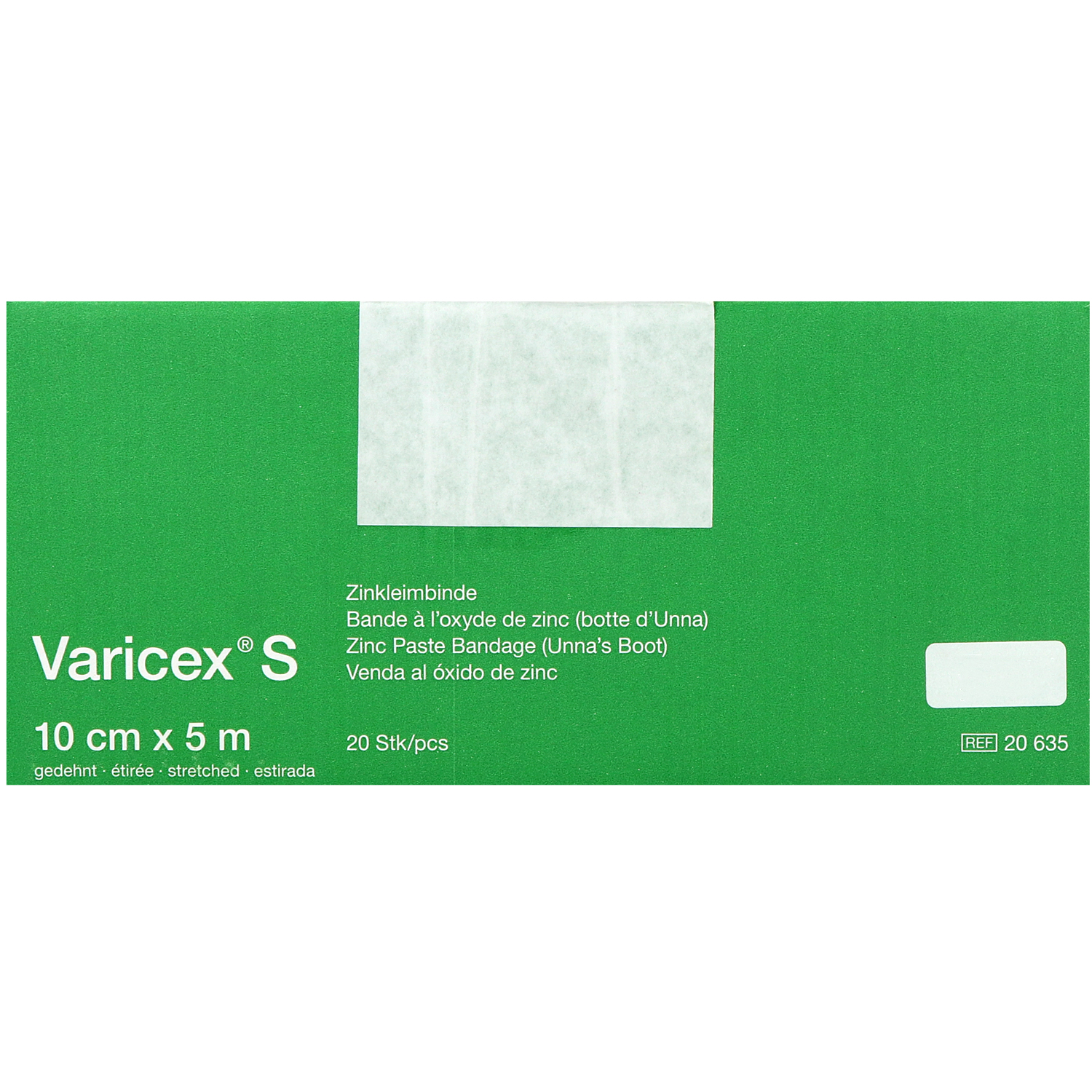 VARICEX S Zinkleimbinde von Lohmann & Rauscher